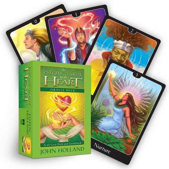 The Psychic Tarot for the Heart Oracle Deck: A 65-Card Deck and Guidebook - Picture 6 of 6